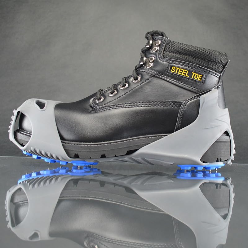Winter Walking High-Pro Ice Cleat, Heavy-Duty Industrial Grade Traction Aid for Walking on Snow and Ice, Size X-Large (1 Pair) - Image 3